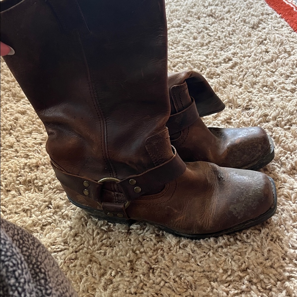 Mossimo Brown Leather Boots